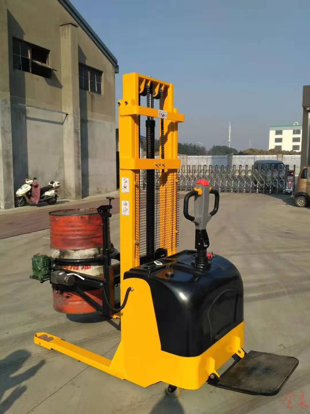 全電動(dòng)油桶堆高車