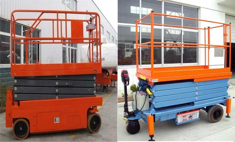 伸縮自行式升降機