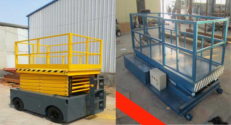 伸縮自行式升降機